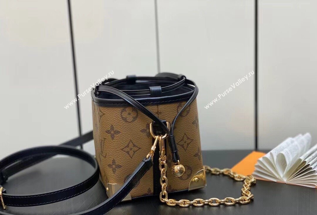 Louis Vuitton Monogram Reverse Canvas LV Charms Noe Purse Bag M82885 2023 (kiki-23111328)