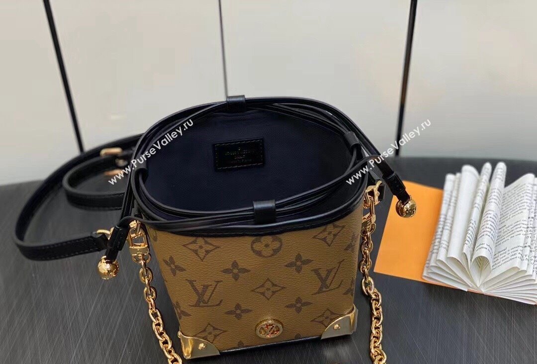 Louis Vuitton Monogram Reverse Canvas LV Charms Noe Purse Bag M82885 2023 (kiki-23111328)