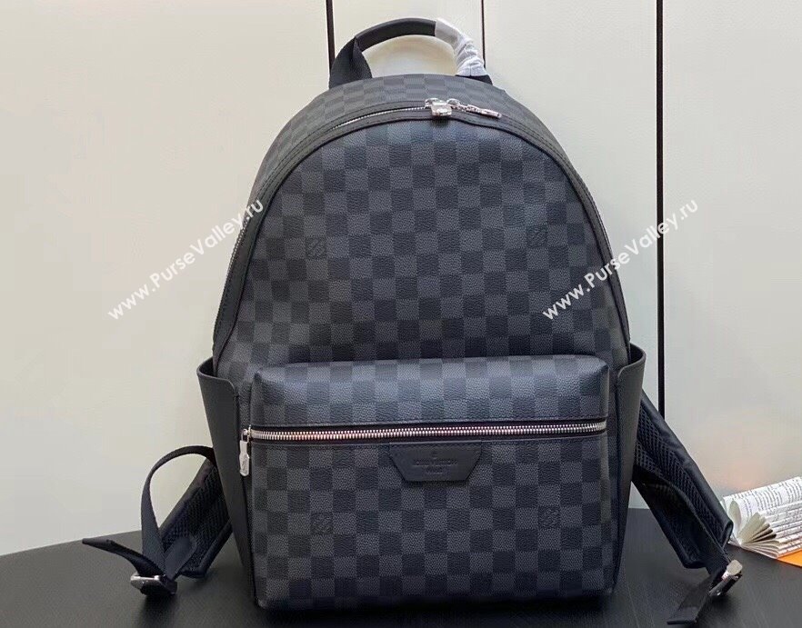 Louis Vuitton Damier Graphite Canvas Discovery Backpack PM Bag N40514 2023 (kiki-23111319)