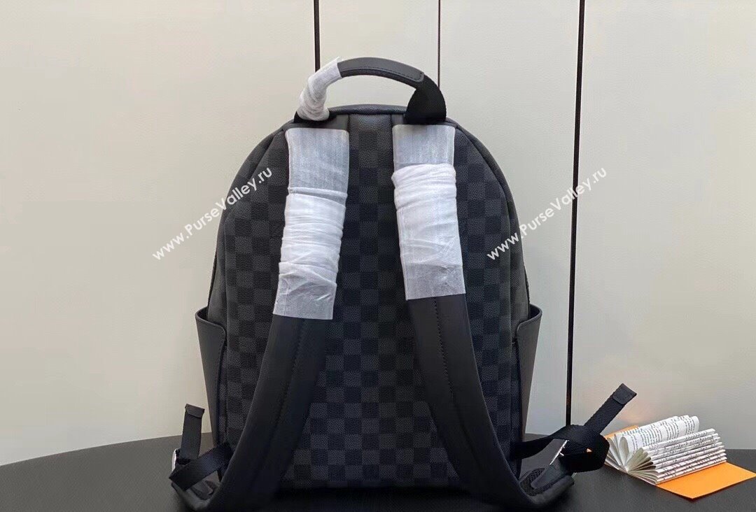 Louis Vuitton Damier Graphite Canvas Discovery Backpack PM Bag N40514 2023 (kiki-23111319)