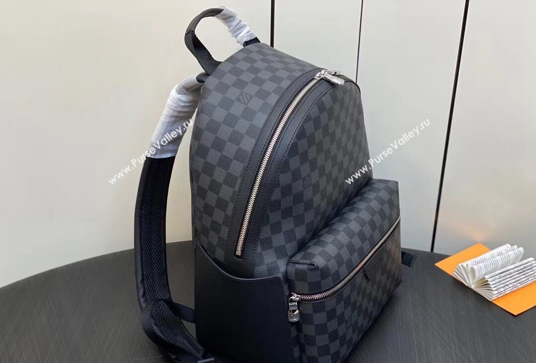 Louis Vuitton Damier Graphite Canvas Discovery Backpack PM Bag N40514 2023 (kiki-23111319)