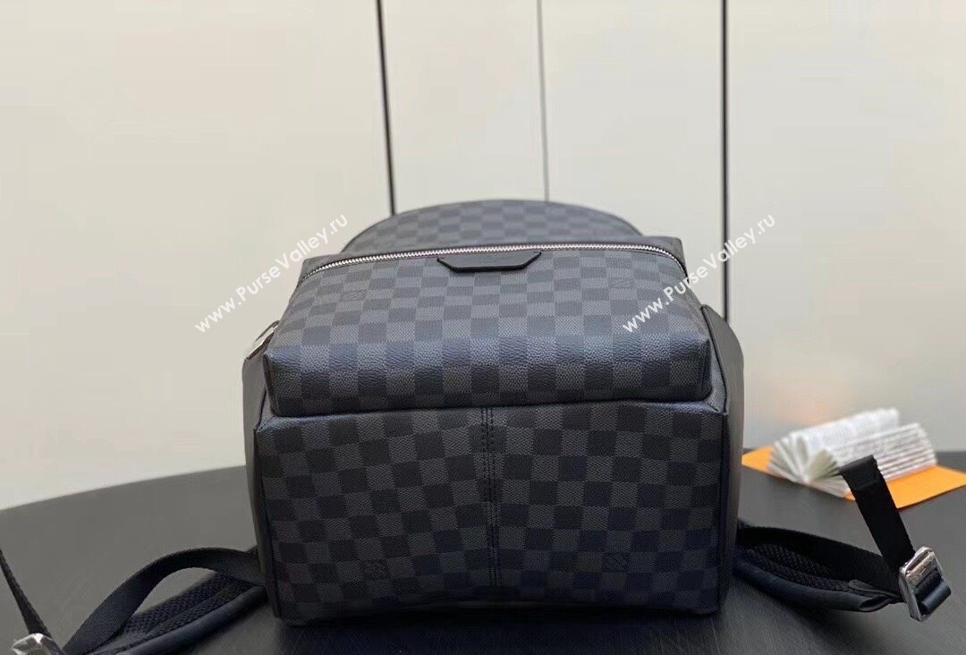 Louis Vuitton Damier Graphite Canvas Discovery Backpack PM Bag N40514 2023 (kiki-23111319)