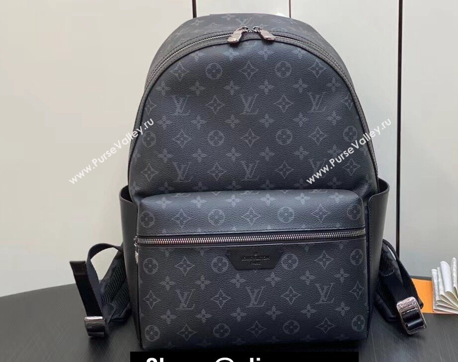 Louis Vuitton Monogram Eclipse Canvas Discovery Backpack PM Bag M22558 2023 (kiki-23111320)
