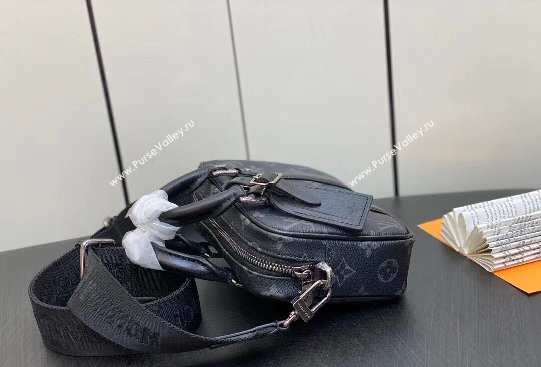 Louis Vuitton Nano Porte Documents Voyage Bag M82770 Monogram Eclipse Canvas 2023 (kiki-23111308)