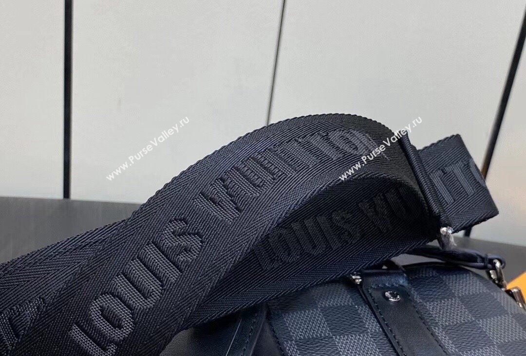 Louis Vuitton Nano Porte Documents Voyage Bag M82770 Damier Graphite Canvas 2023 (kiki-23111309)