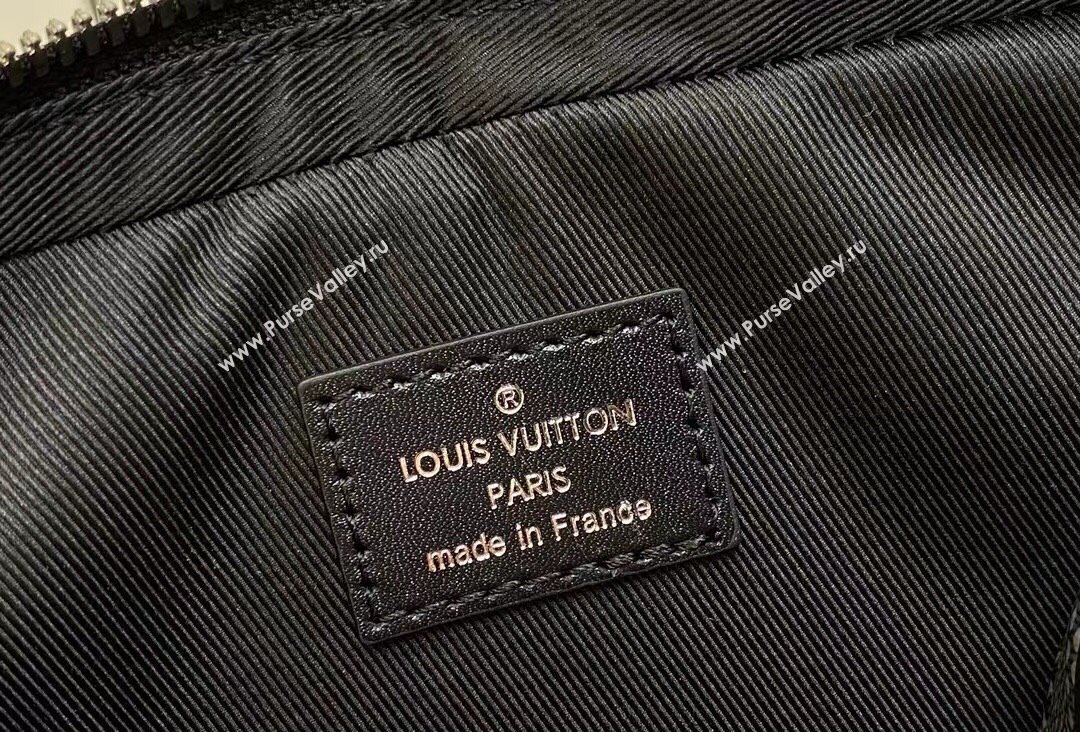 Louis Vuitton Nano Porte Documents Voyage Bag M82770 Damier Graphite Canvas 2023 (kiki-23111309)