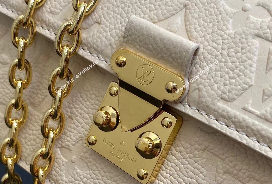 Louis Vuitton Monogram Empreinte leather Wallet On Chain Métis Bag M82836 Cream 2023 (kiki-23111368)