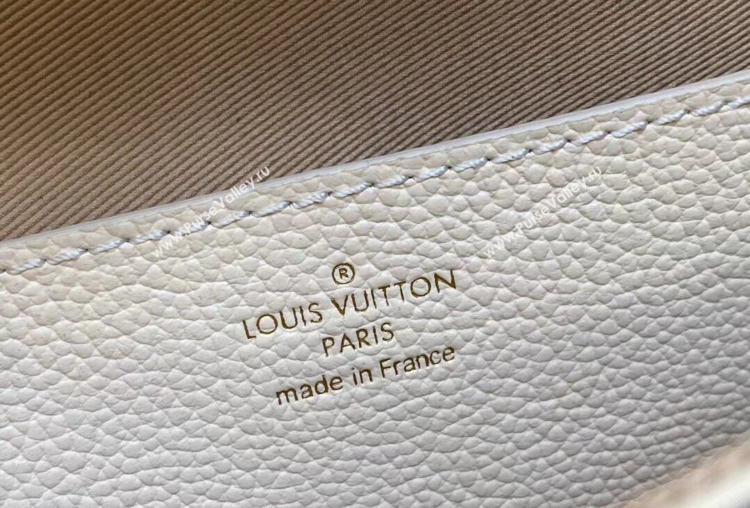 Louis Vuitton Monogram Empreinte leather Wallet On Chain Métis Bag M82836 Cream 2023 (kiki-23111368)