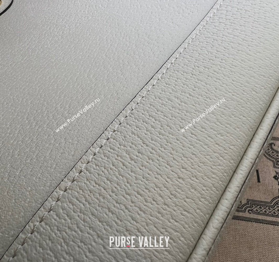 Gucci Ophidia mini tote bag 765043 Leather White 2024 (dlh-23112302)