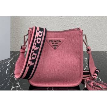 Prada Leather mini shoulder Bag 1BH191 Pink 2023 (ziyin-23111518)
