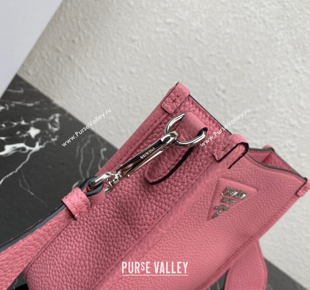 Prada Leather mini shoulder Bag 1BH191 Pink 2023 (ziyin-23111518)