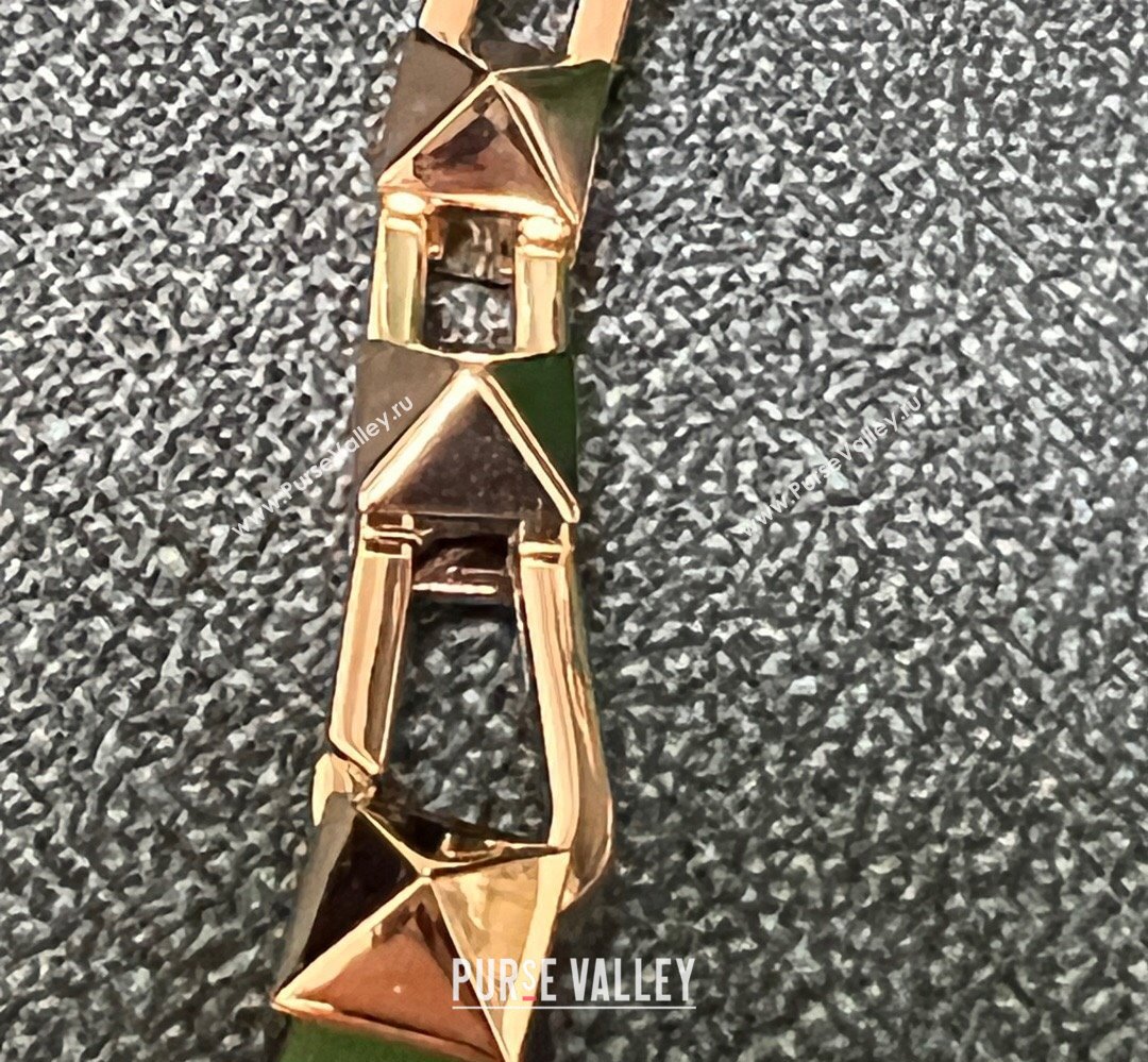 Valentino Rockstud E/W calfskin Small handbag Green 2023 (xinyidai-23111618)