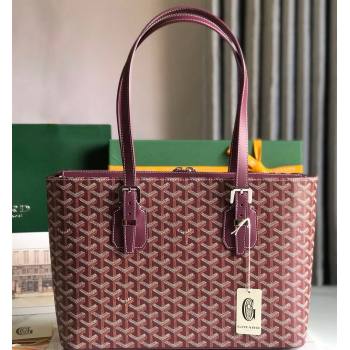 Goyard Okinawa Sac Marie Galante MM Tote bag Burgundy (xinyidai-23112403)