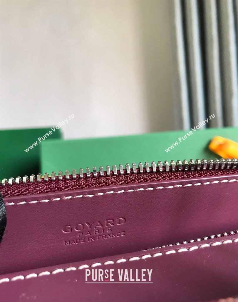 Goyard Okinawa Sac Marie Galante MM Tote bag Burgundy (xinyidai-23112403)