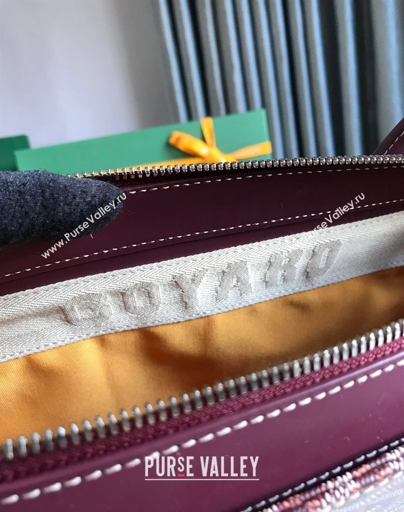 Goyard Okinawa Sac Marie Galante MM Tote bag Burgundy (xinyidai-23112403)
