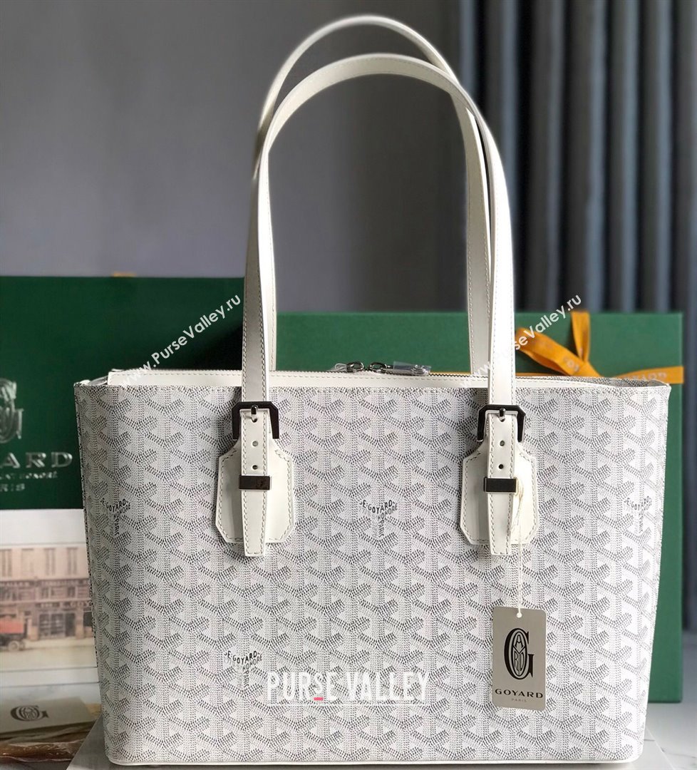 Goyard Okinawa Sac Marie Galante MM Tote bag White (xinyidai-23112406)