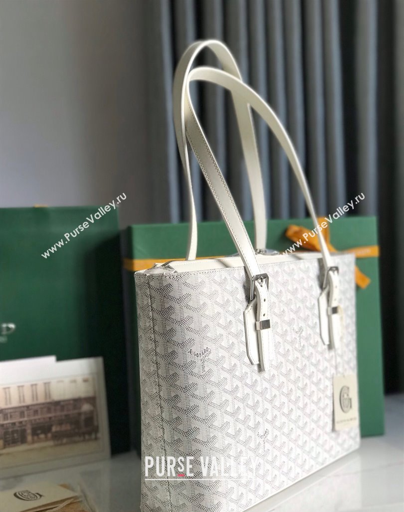 Goyard Okinawa Sac Marie Galante MM Tote bag White (xinyidai-23112406)
