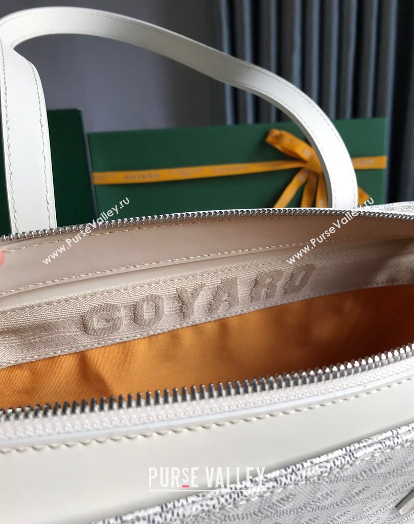 Goyard Okinawa Sac Marie Galante MM Tote bag White (xinyidai-23112406)