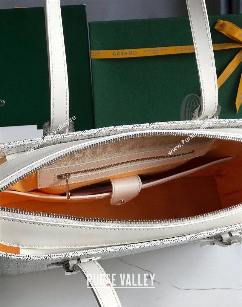 Goyard Okinawa Sac Marie Galante MM Tote bag White (xinyidai-23112406)
