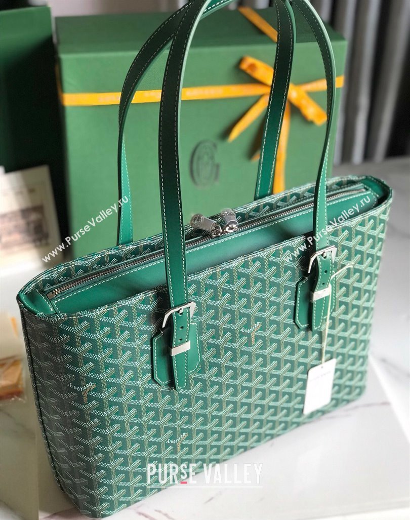 Goyard Okinawa Sac Marie Galante MM Tote bag Green (xinyidai-23112404)