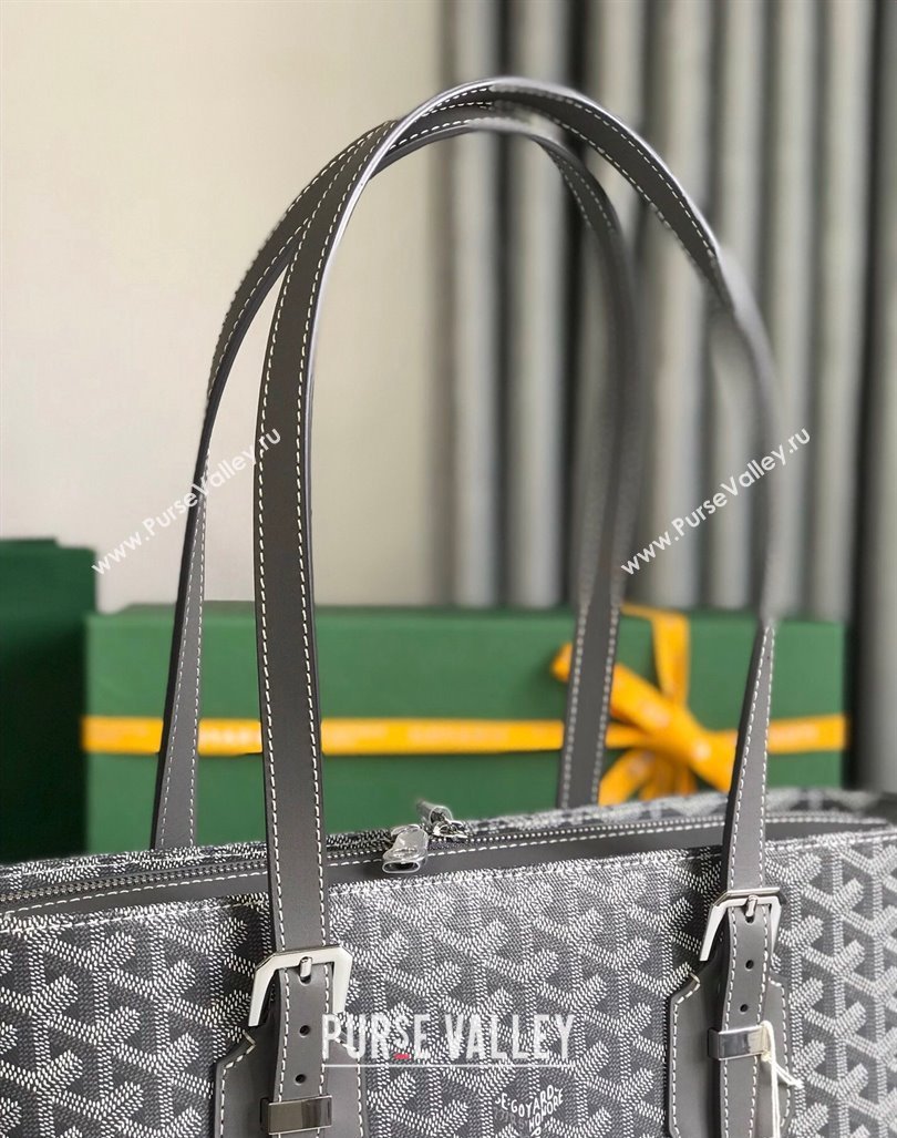 Goyard Okinawa Sac Marie Galante MM Tote bag Gray (xinyidai-23112405)