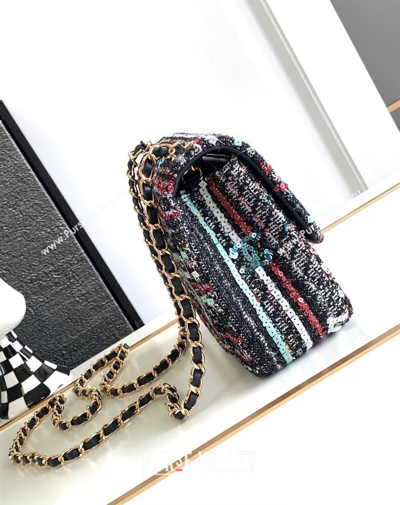 Chanel Sequin Mini Flap Bag Cruise 2023 (jiyuan-23111611)