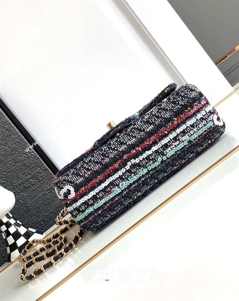 Chanel Sequin Mini Flap Bag Cruise 2023 (jiyuan-23111611)