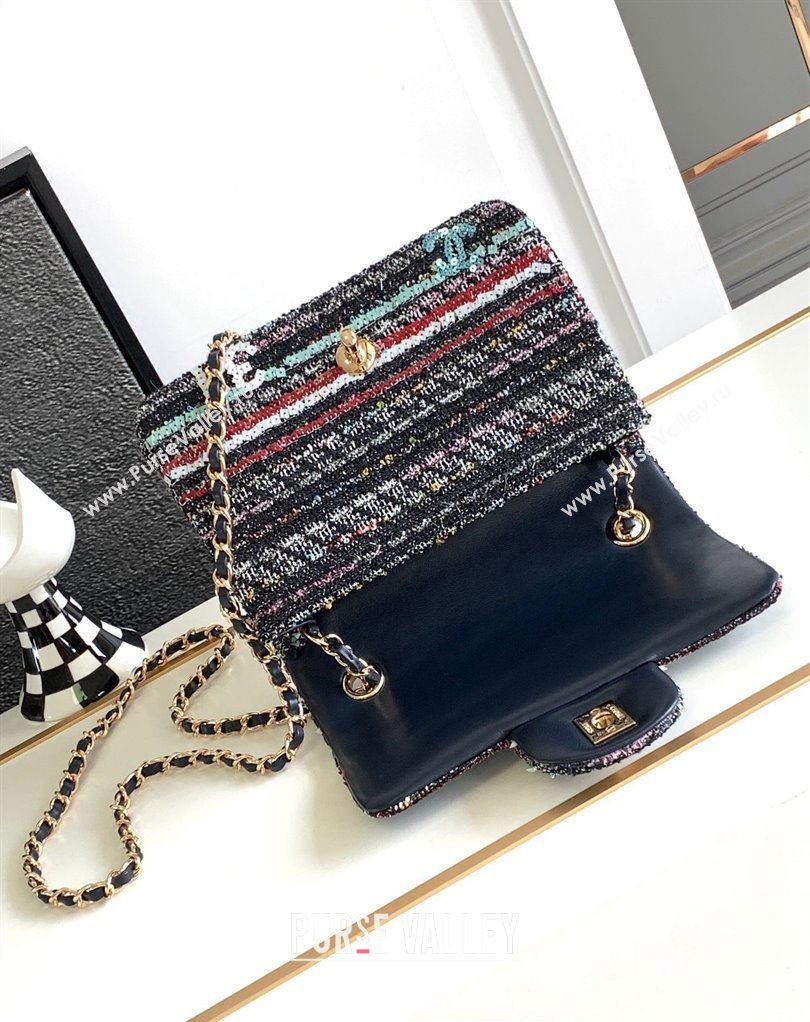 Chanel Sequin Mini Flap Bag Cruise 2023 (jiyuan-23111611)
