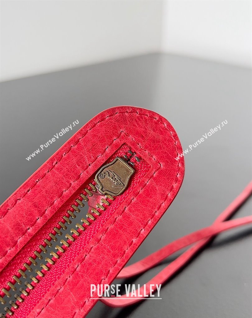 Balenciaga Classic City Large Handbag in Arena Lambskin Red (jiche-23111826)