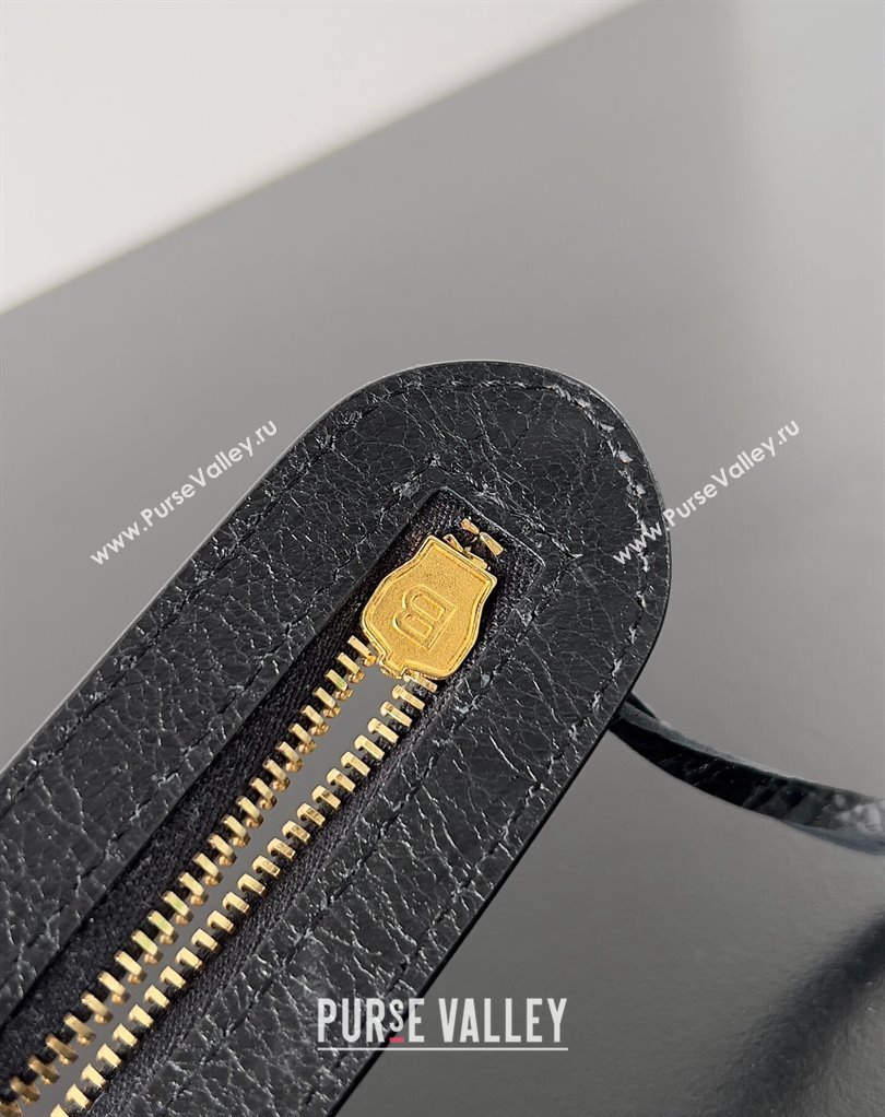 Balenciaga Classic City Large Handbag in Arena Lambskin Black/Gold (jiche-23111832)