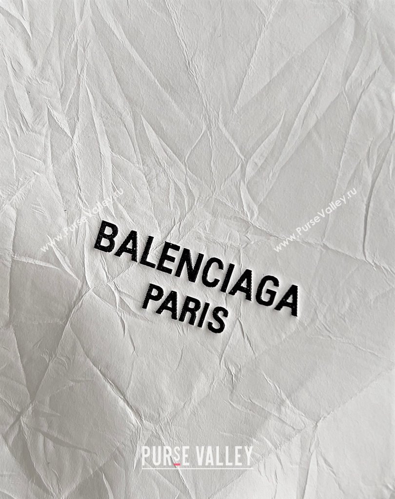 Balenciaga Crush Small Tote Bag in crushed calfskin White 2023 (jiche-23111845)