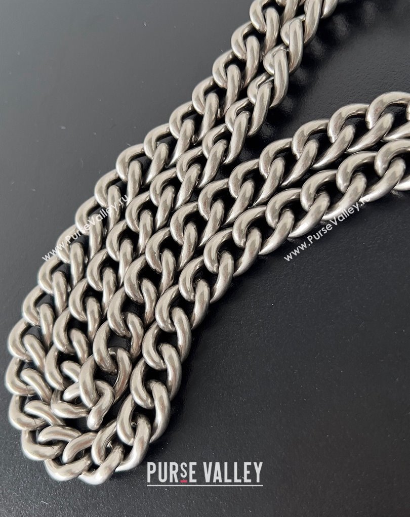 Balenciaga Crush Medium Tote Bag in crushed calfskin White 2023 (jiche-23111841)