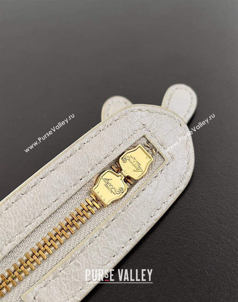 Balenciaga Classic City Large Handbag with Spiral Hardware in Arena Lambskin Silver/Gold (jiche-23112017)