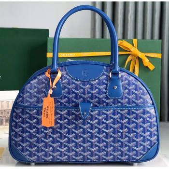 Goyard Saint Jeanne MM Bowling Bag Blue (xinyidai-23112001)