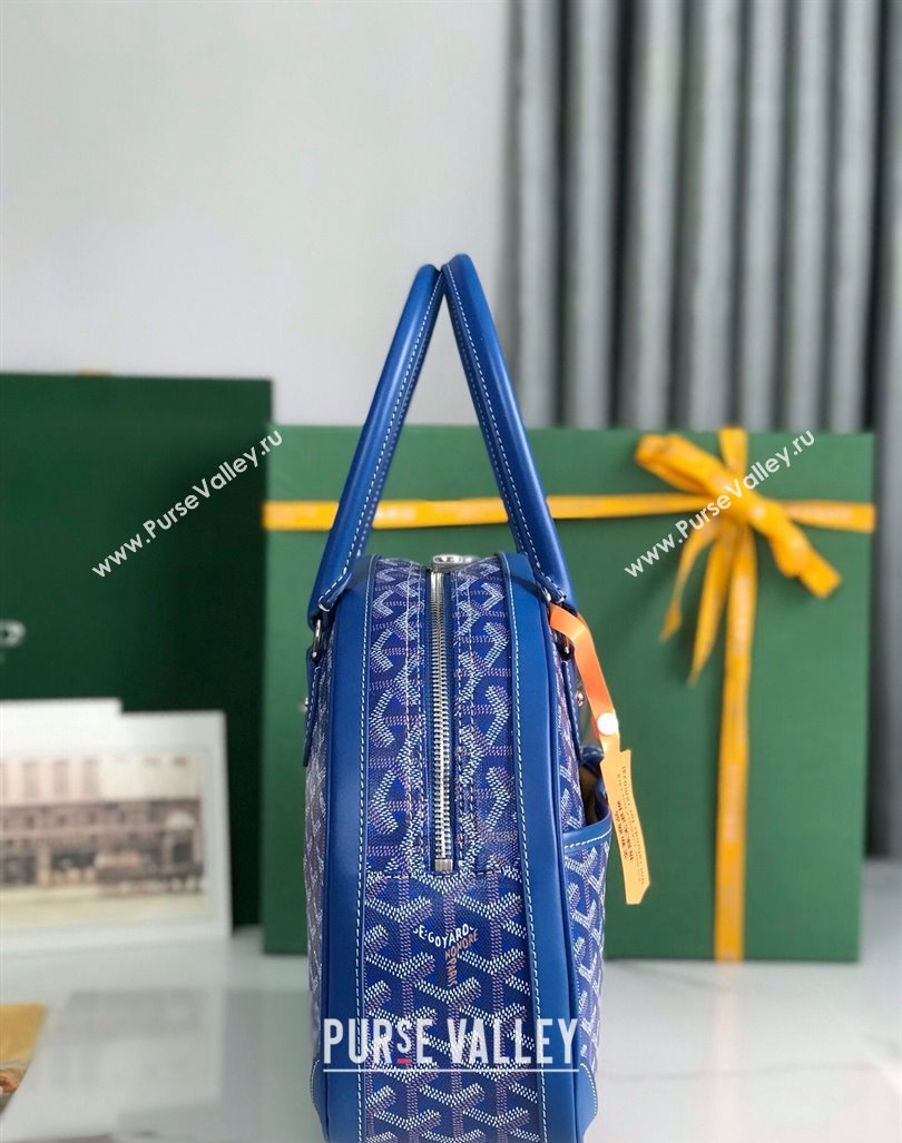 Goyard Saint Jeanne MM Bowling Bag Blue (xinyidai-23112001)