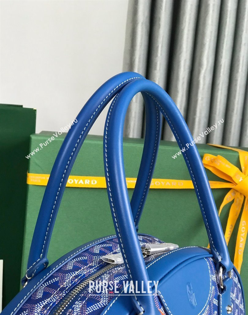 Goyard Saint Jeanne MM Bowling Bag Blue (xinyidai-23112001)