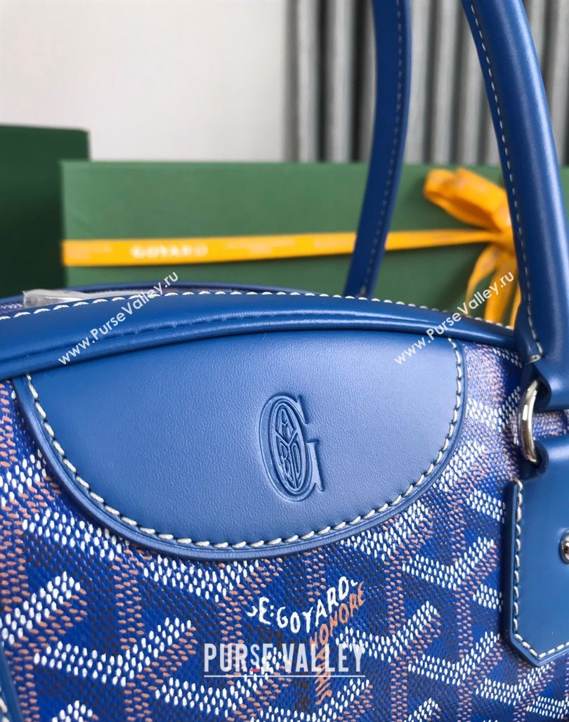 Goyard Saint Jeanne MM Bowling Bag Blue (xinyidai-23112001)