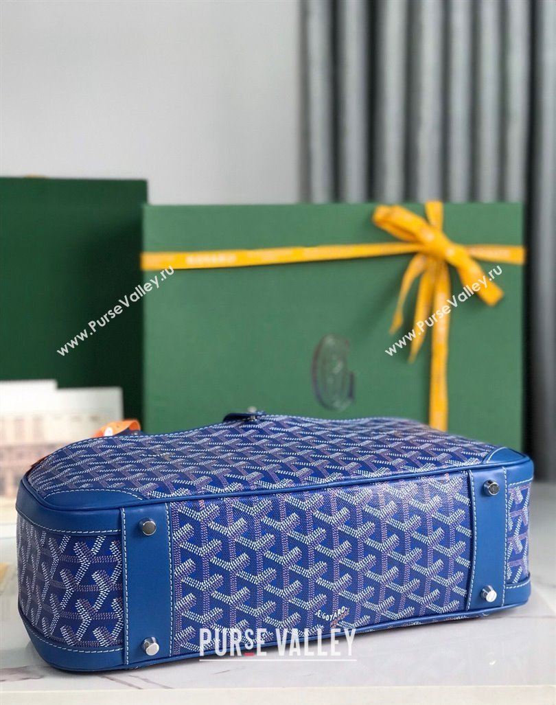 Goyard Saint Jeanne MM Bowling Bag Blue (xinyidai-23112001)