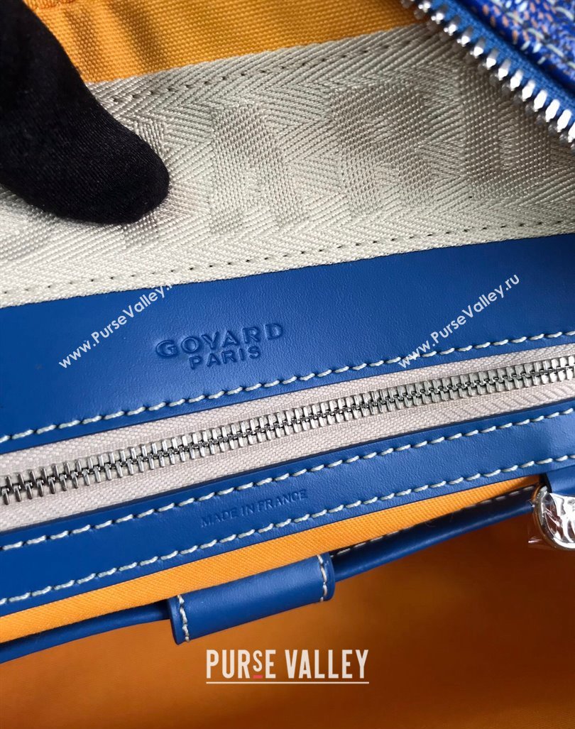 Goyard Saint Jeanne MM Bowling Bag Blue (xinyidai-23112001)
