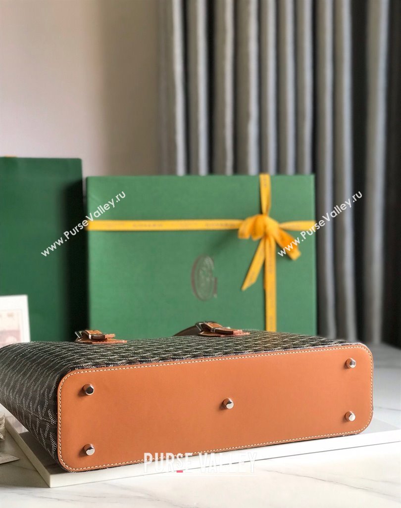 Goyard Okinawa Sac Marie Galante MM Tote bag Brown (xinyidai-23112402)