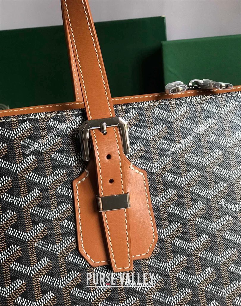 Goyard Okinawa Sac Marie Galante MM Tote bag Brown (xinyidai-23112402)
