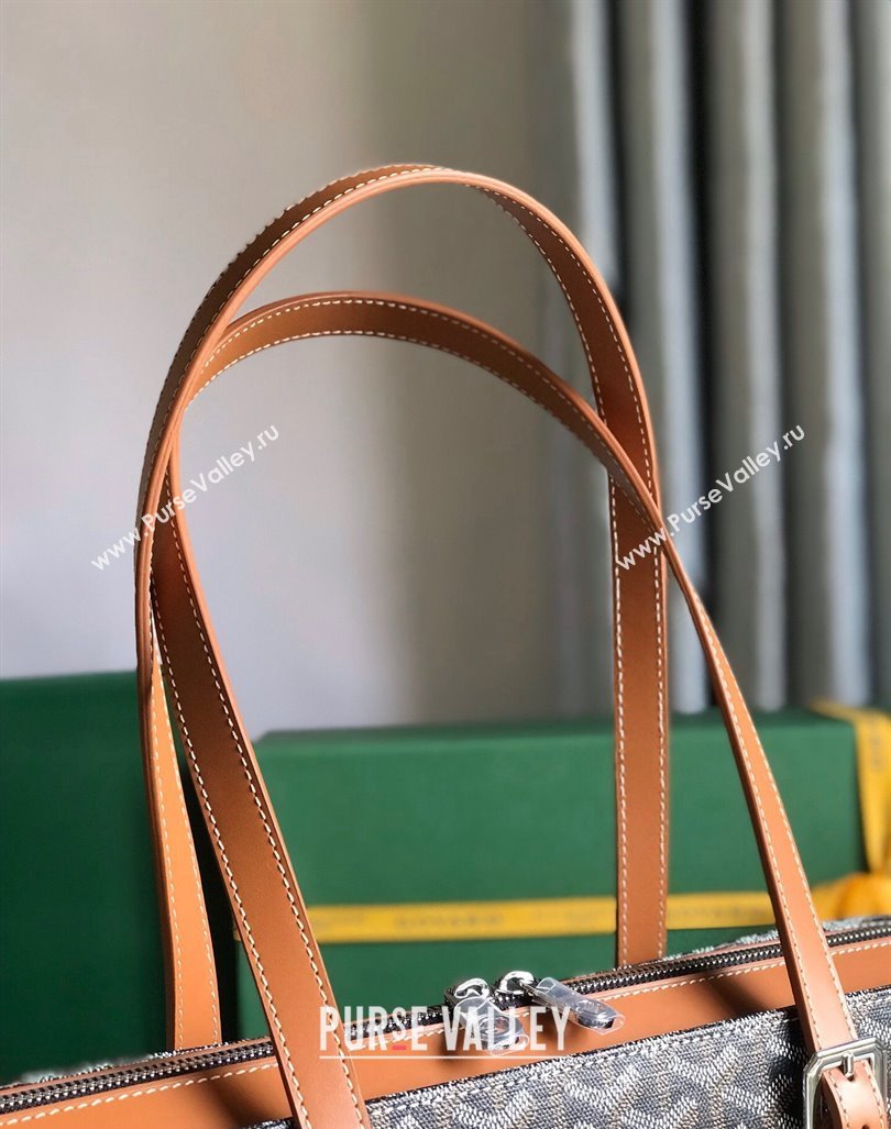 Goyard Okinawa Sac Marie Galante MM Tote bag Brown (xinyidai-23112402)