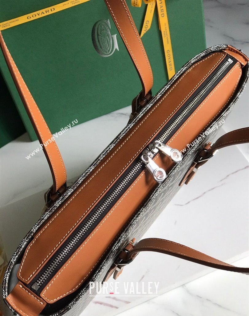 Goyard Okinawa Sac Marie Galante MM Tote bag Brown (xinyidai-23112402)