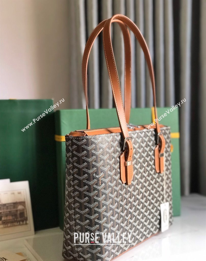 Goyard Okinawa Sac Marie Galante MM Tote bag Brown (xinyidai-23112402)