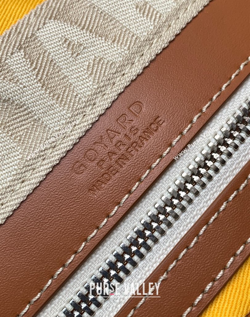 Goyard Saint Jeanne MM Bowling Bag Brown (zhang-23112003)
