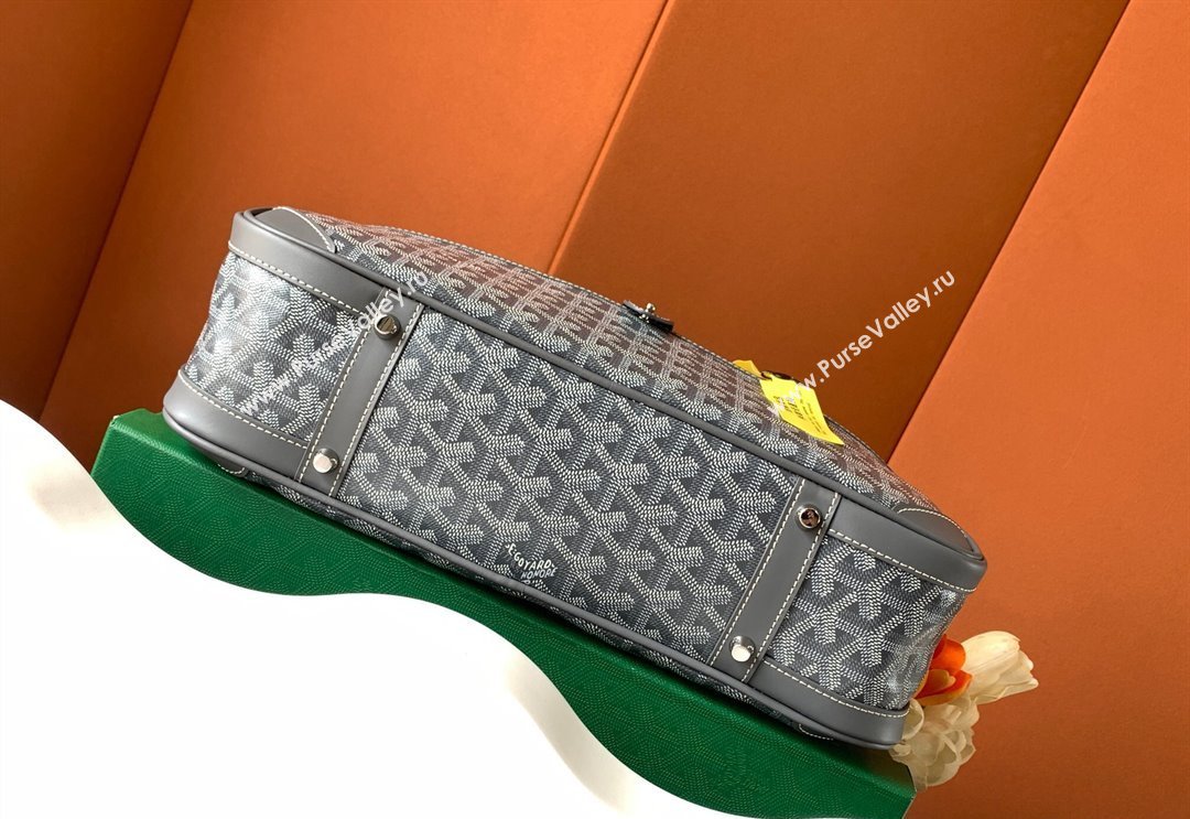 Goyard Saint Jeanne MM Bowling Bag Gray (zhang-23112005)
