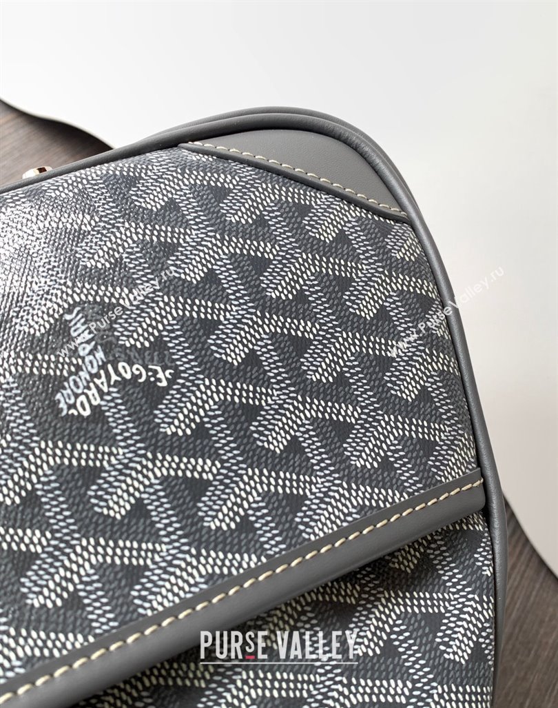 Goyard Saint Jeanne MM Bowling Bag Gray (zhang-23112005)