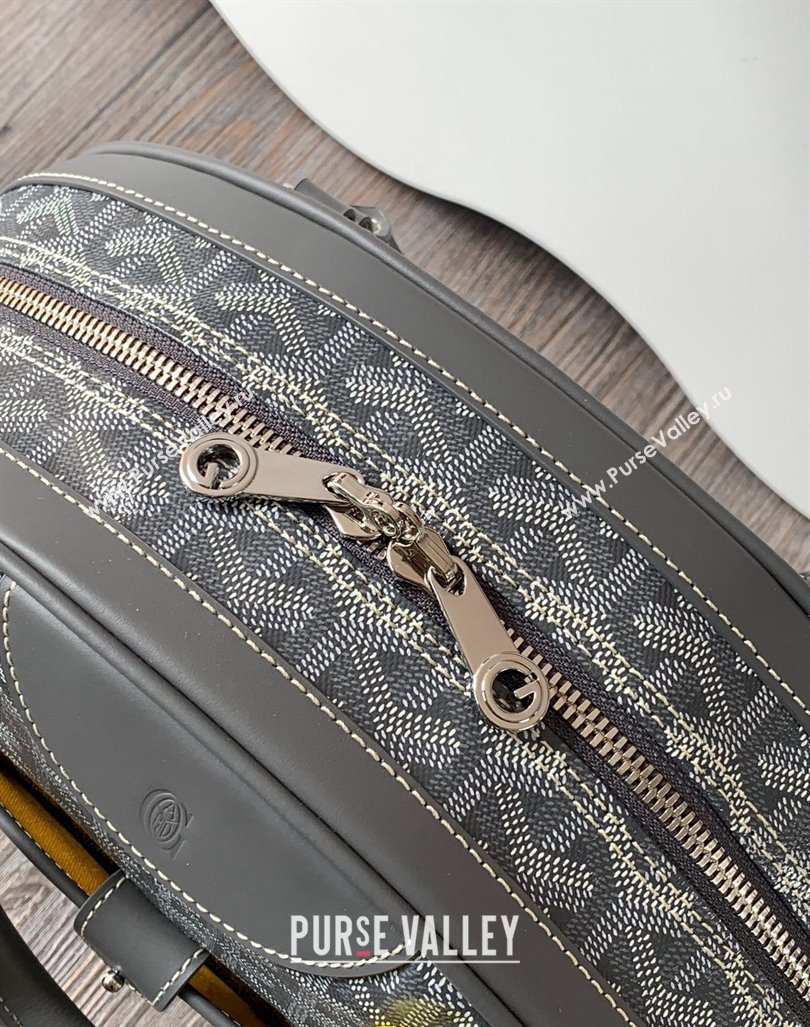 Goyard Saint Jeanne MM Bowling Bag Gray (zhang-23112005)