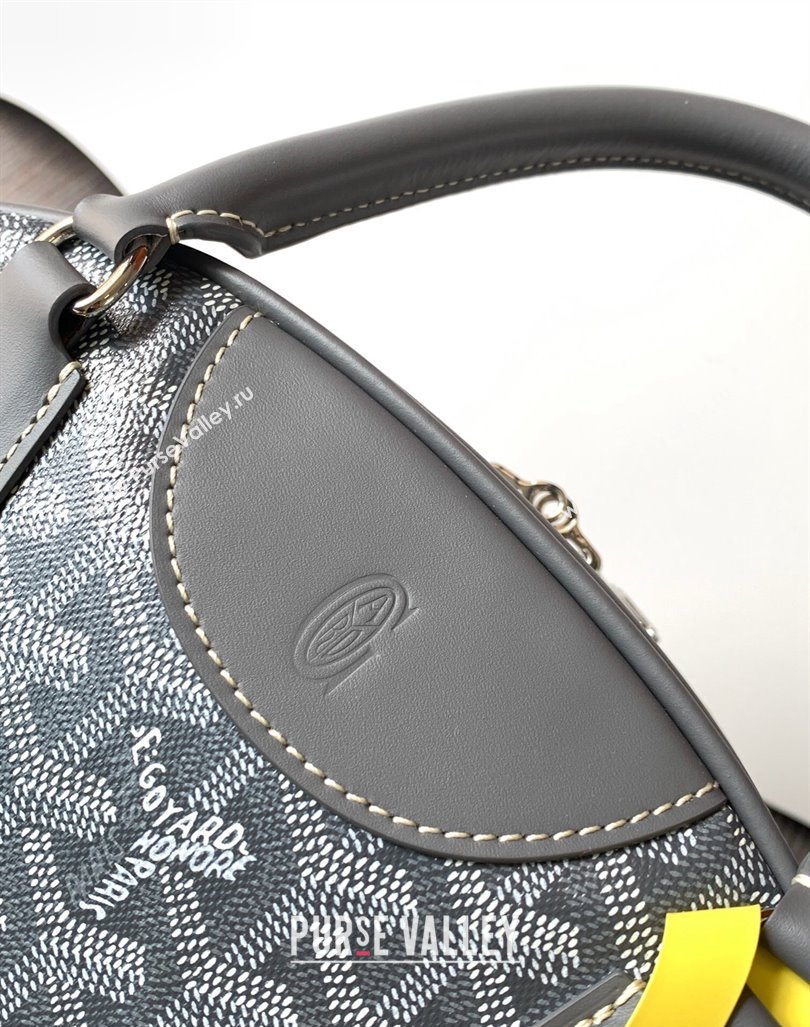 Goyard Saint Jeanne MM Bowling Bag Gray (zhang-23112005)