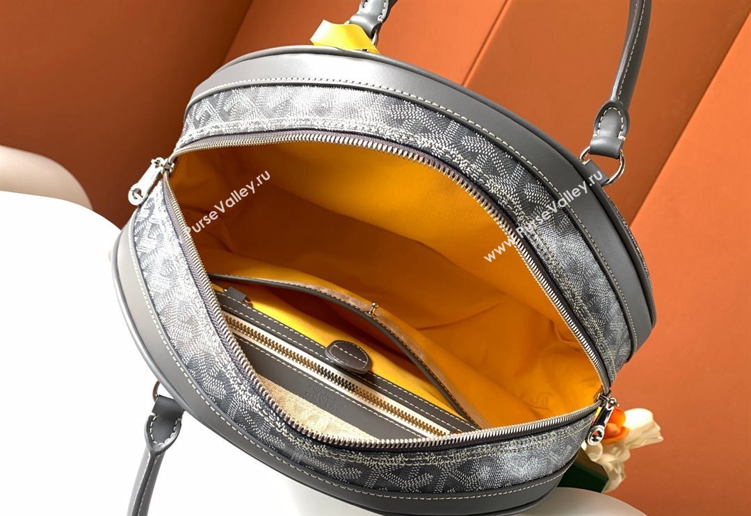 Goyard Saint Jeanne MM Bowling Bag Gray (zhang-23112005)